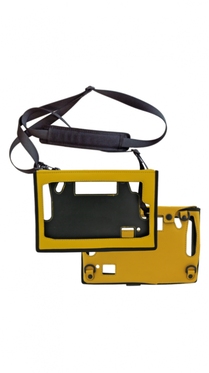 i.safe MOBILE IS930.X/IS910.X Leather Case Yellow
