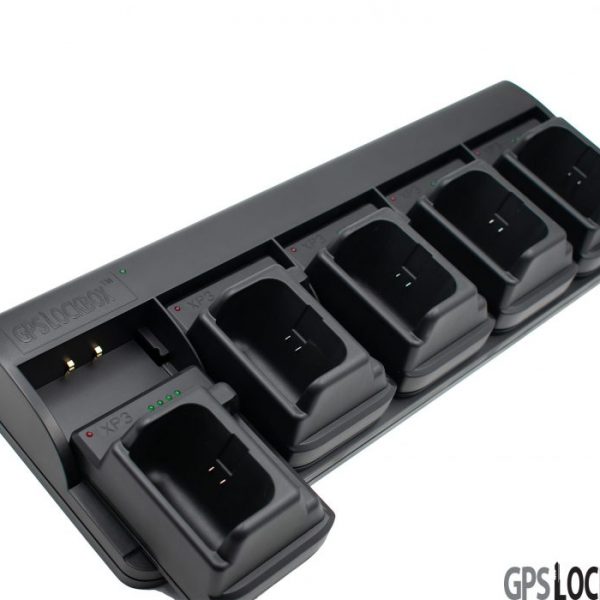 GPSLockbox 5-bay-charging-dock-base