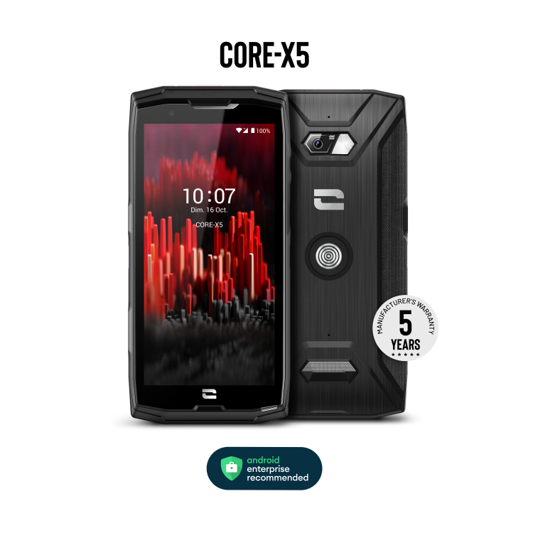 CROSSCALL Tablette Android Pack Core T5 + X-Dock + X-Cable pas